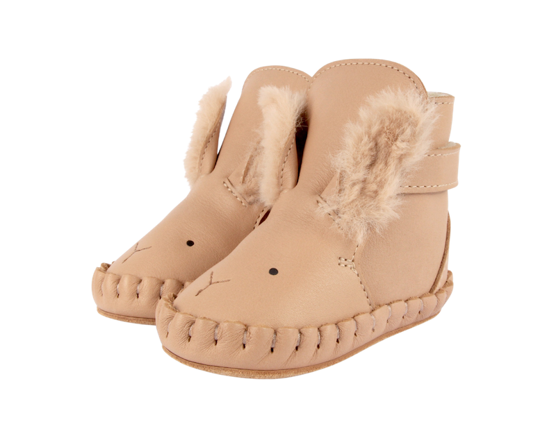 Donsje Amsterdam - Kapi Exclusive Booties | Fluffy Bunny - Stivaletti Coniglietto