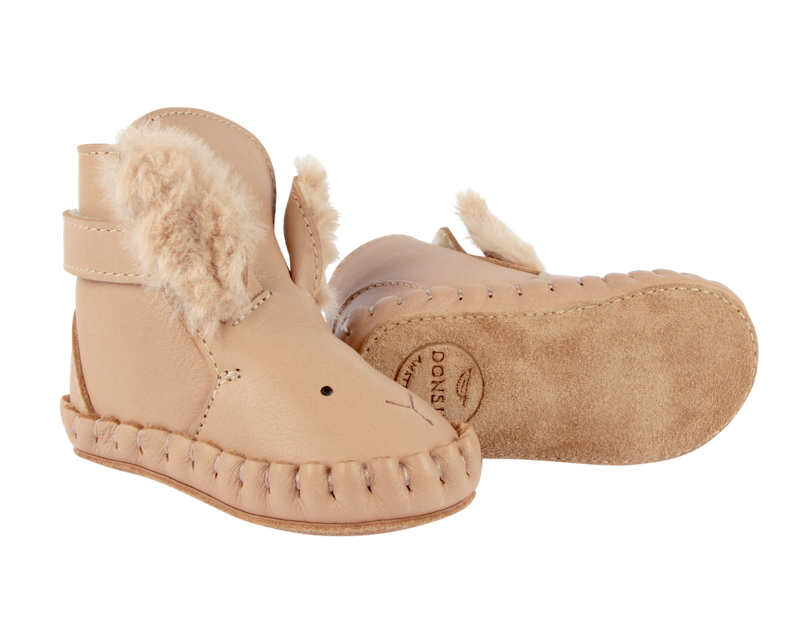 Donsje Amsterdam - Kapi Exclusive Booties | Fluffy Bunny - Stivaletti Coniglietto