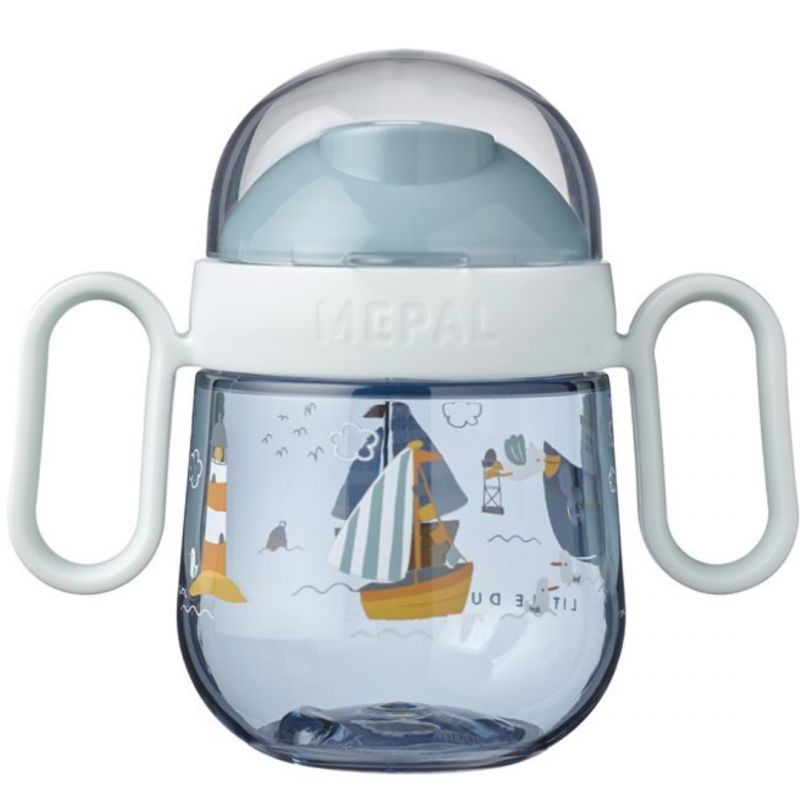 Little Dutch - Borraccia - Prima borraccia anti-goccia 6m 200ml - Sailors Bay