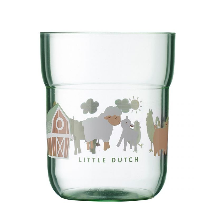 Little Dutch - Bicchiere in plastica - Little Farm