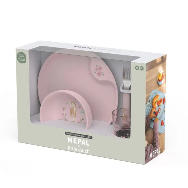 Set Pappa Mepal Mio 6 Pezzi: Set Stoviglie Completo per Bambini