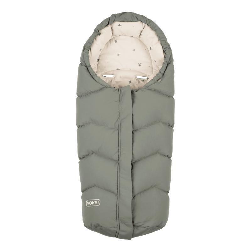 Voksi - Move Car Seat Footmuff Meadow Green - Sacco invernale Passeggino Verde