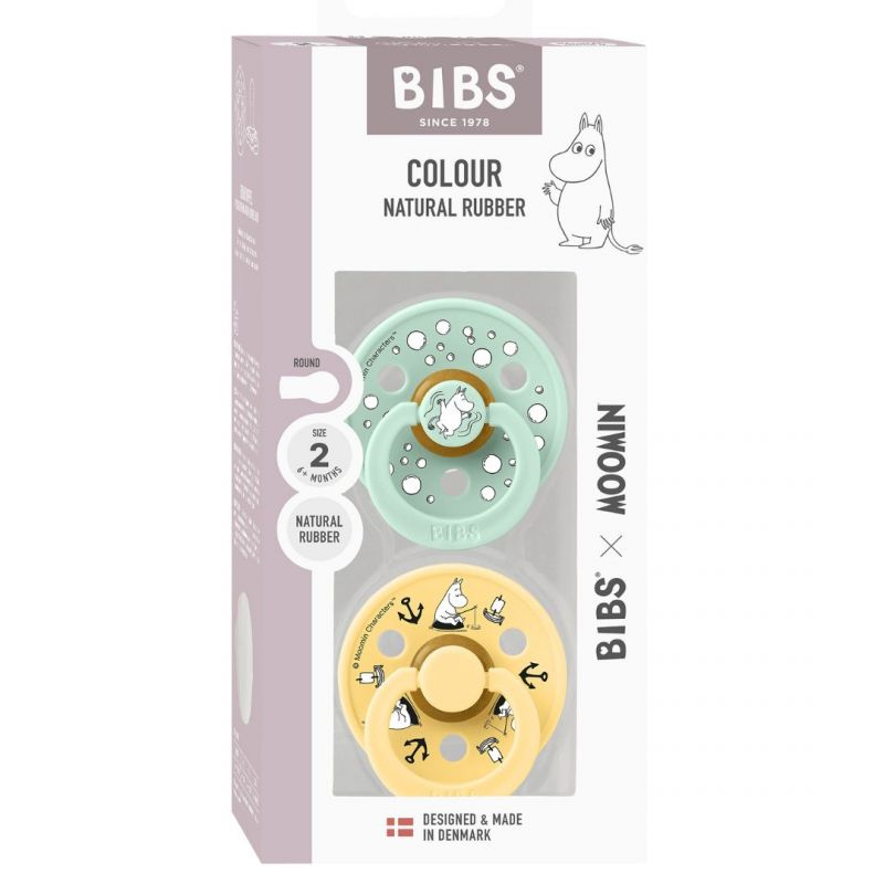 Bibs x Moomin - Bibs - 2-pack Ciuccio MOOMIN (6+) - Vari colori