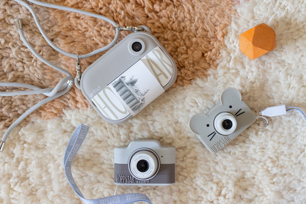 Hoppstar - Macchina fotografica Rookie - Topo Grigio - 3 anni