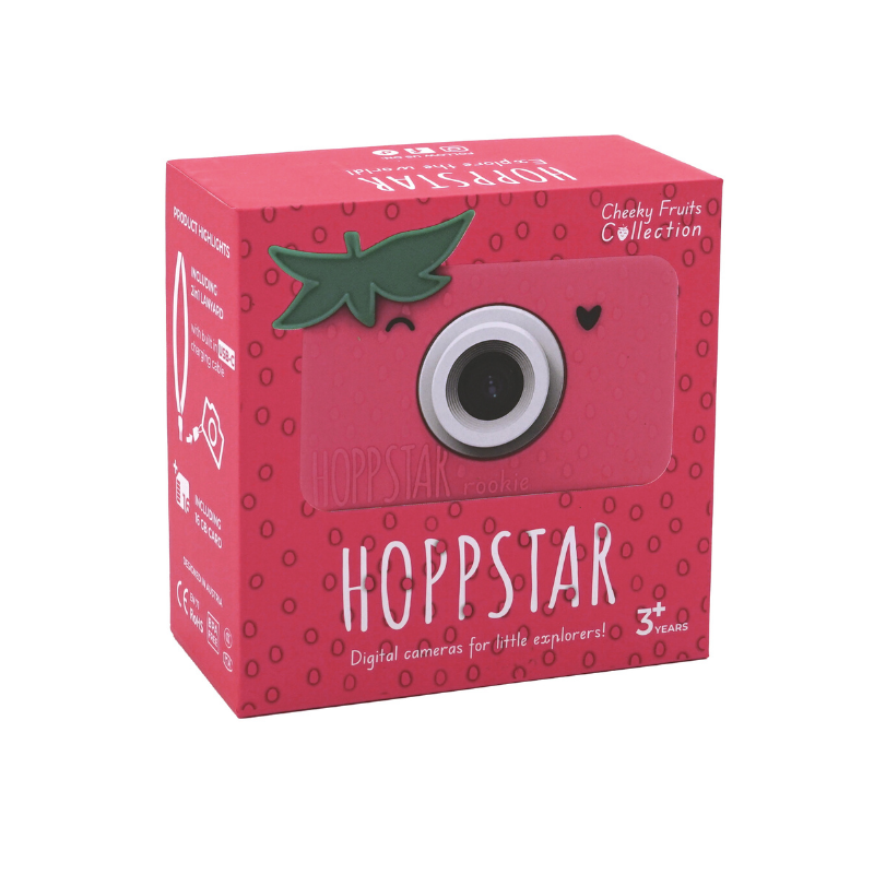 Hoppstar - Macchina fotografica Rookie - Strawbella Fragola - 3 anni
