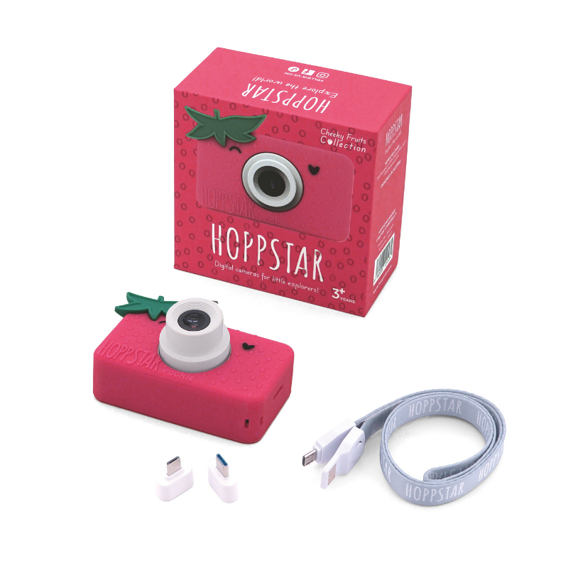 Hoppstar - Macchina fotografica Rookie - Strawbella Fragola - 3 anni