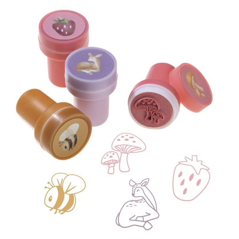 Little Dutch - Timbrini - Set 16 pz - Fairy Garden