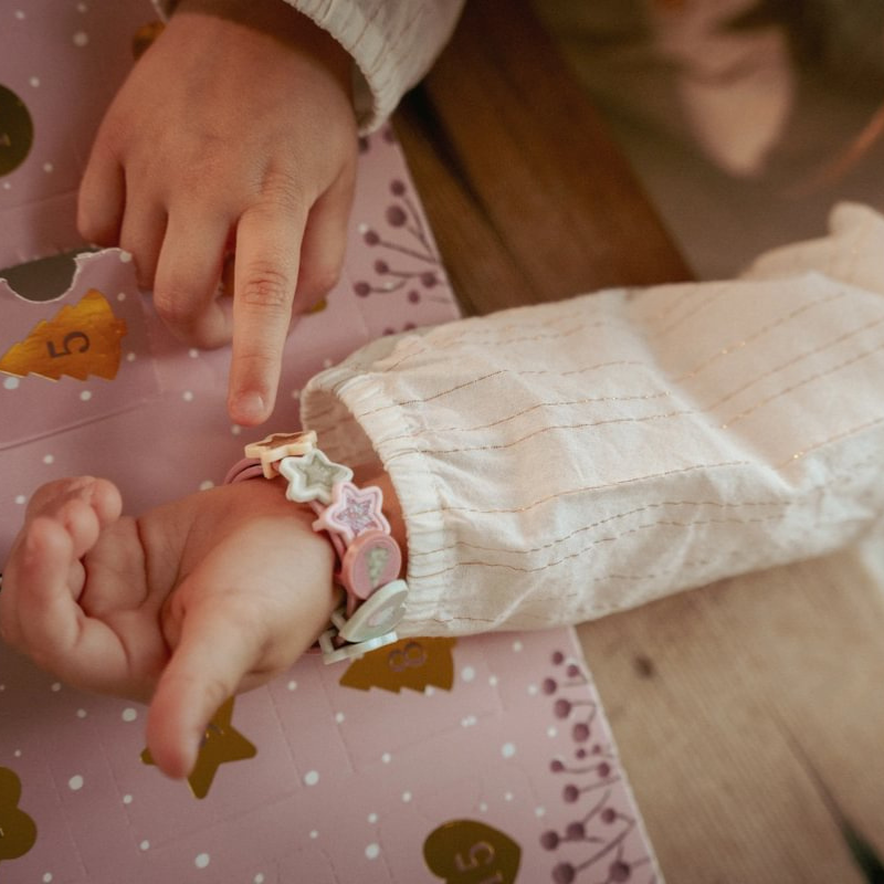 Little Dutch - Calendario dell'Avvento - Set Braccialetti e charms - Fairy Garden