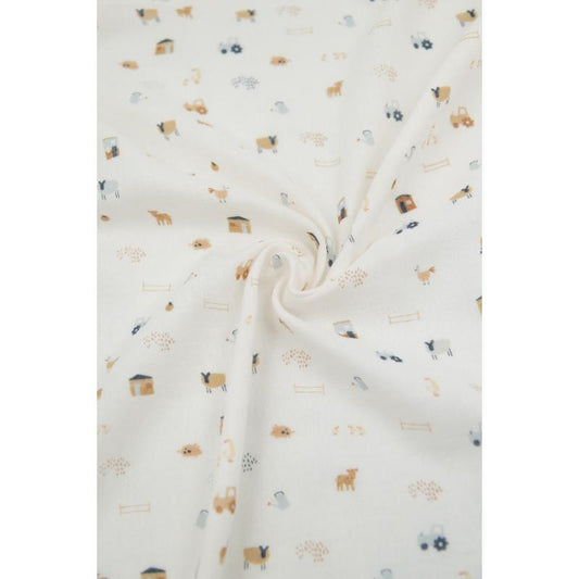 Bamboom - 3-pack Mussola 70x70 cm - The farm