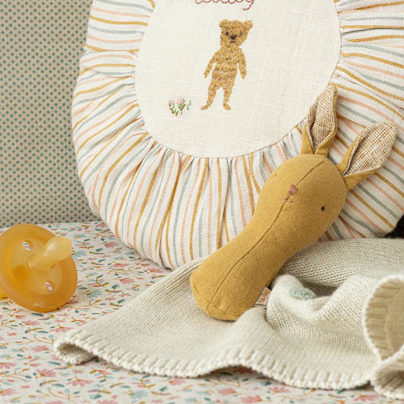Maileg - Lullaby friends, Sonaglio coniglio - Giallo