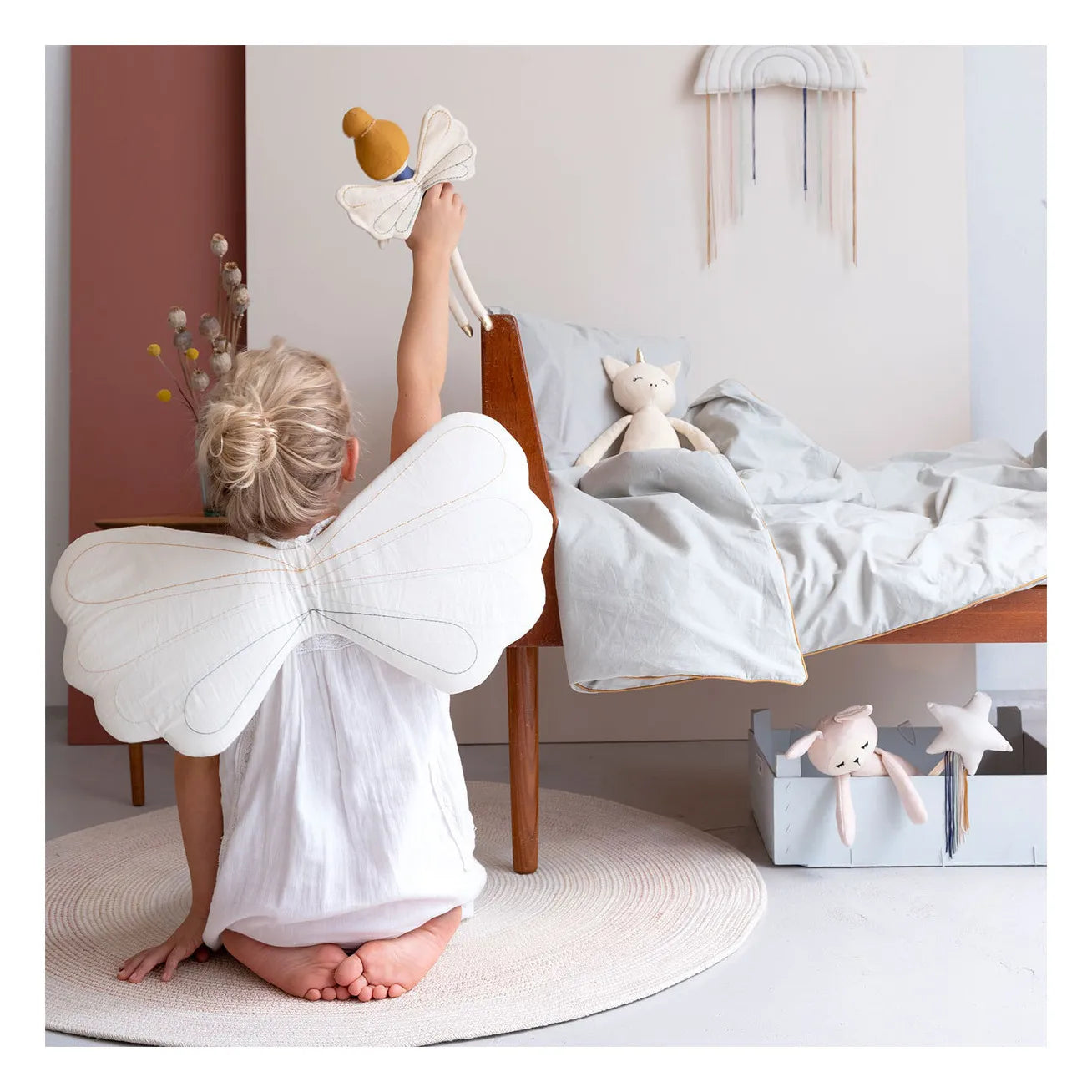 FabeLab - Fairy Wings - Costume Ali da Fata - Bianco
