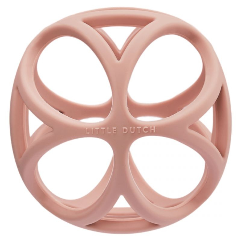 Little Dutch - Palla dentizione in silicone - Rosa