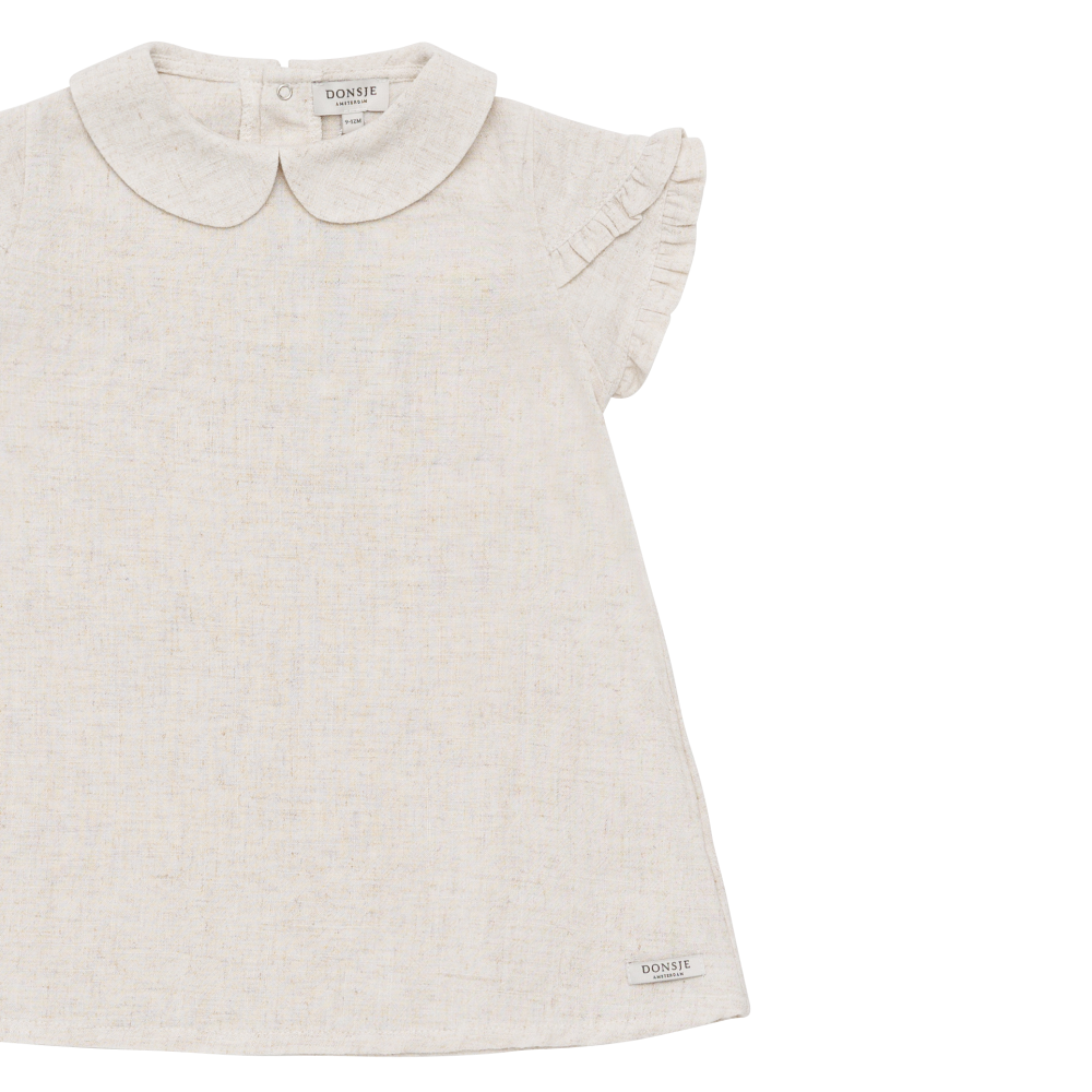 Donsje Amsterdam - Flien Dress - Vestito lino e viscosa