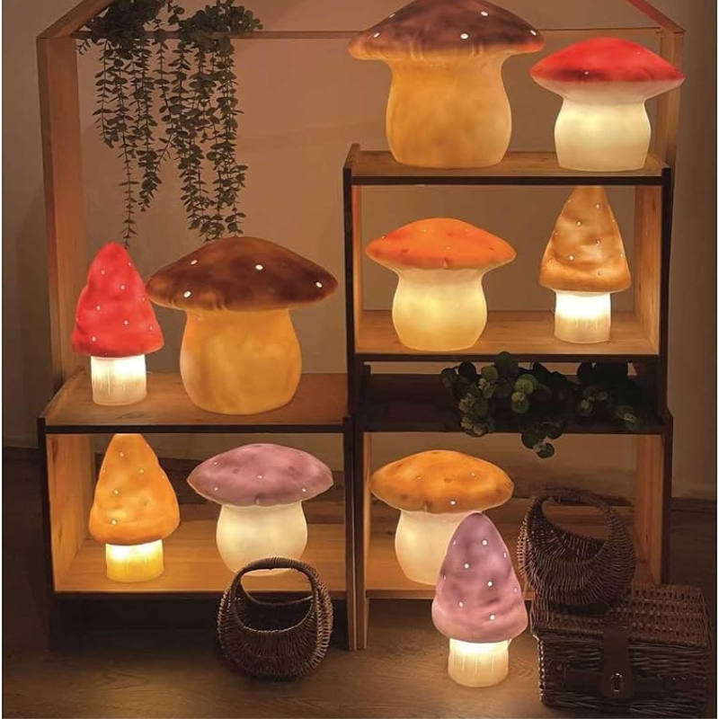Egmont Toys - Lampada Fungo Small 15x28 cm - Rosso Cuberdon