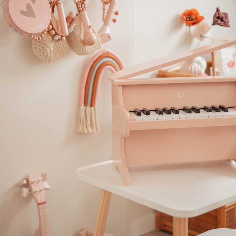 Label Label - Pianoforte in Legno FSC - Rosa