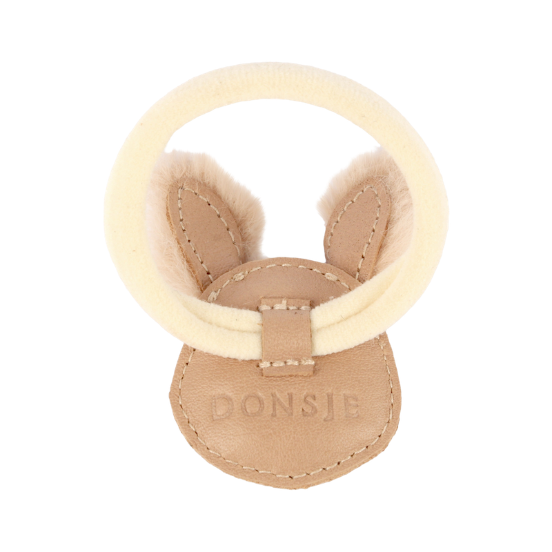 Donsje Amsterdam - Josy Exclusive Hair Tie | Fluffy Bunny - Elastico per capelli Coniglietto