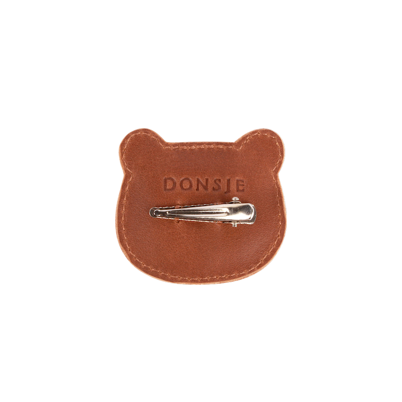 Donsje Amsterdam - Josy Classic Hairclip | Bear - Molletta per capelli Orsetto