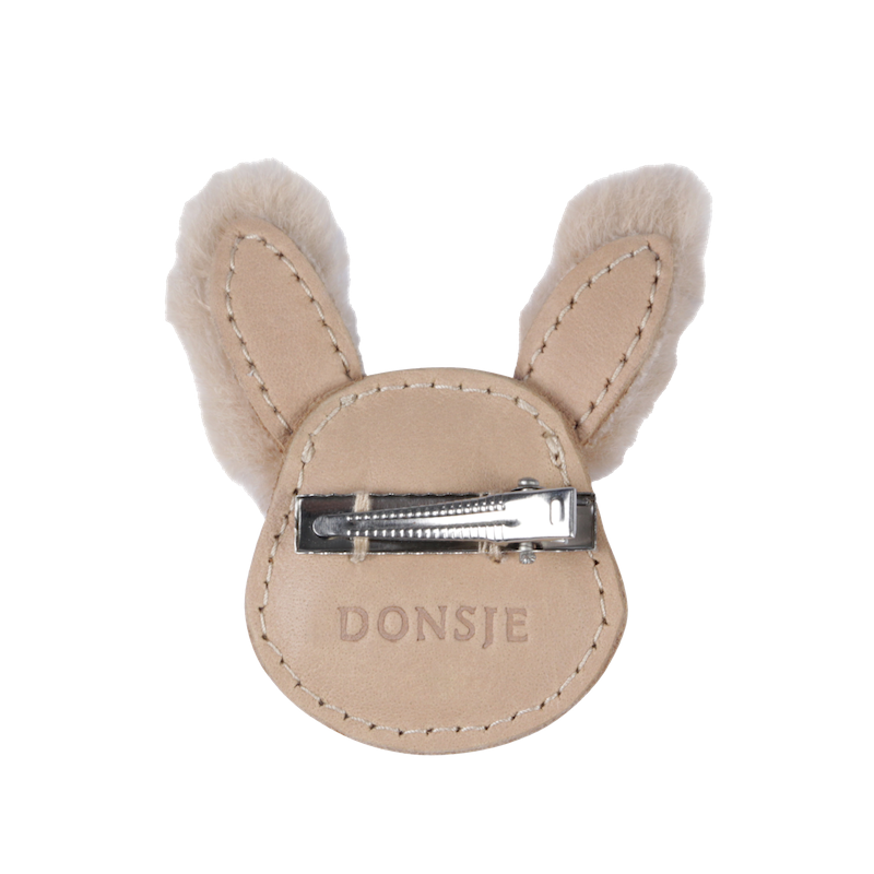 Donsje Amsterdam - Josy Exclusive Hairclip | Fluffy Bunny - Molletta per capelli Coniglietto
