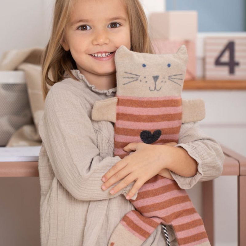 Fussenegger Kids - Set Coperta & Pupazzo Gatto Fussenegger