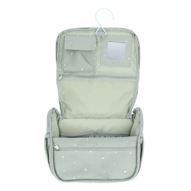 Beauty Case da Viaggio - Borsa da Toilette Appendibile Tutete Stars RPET - Verde