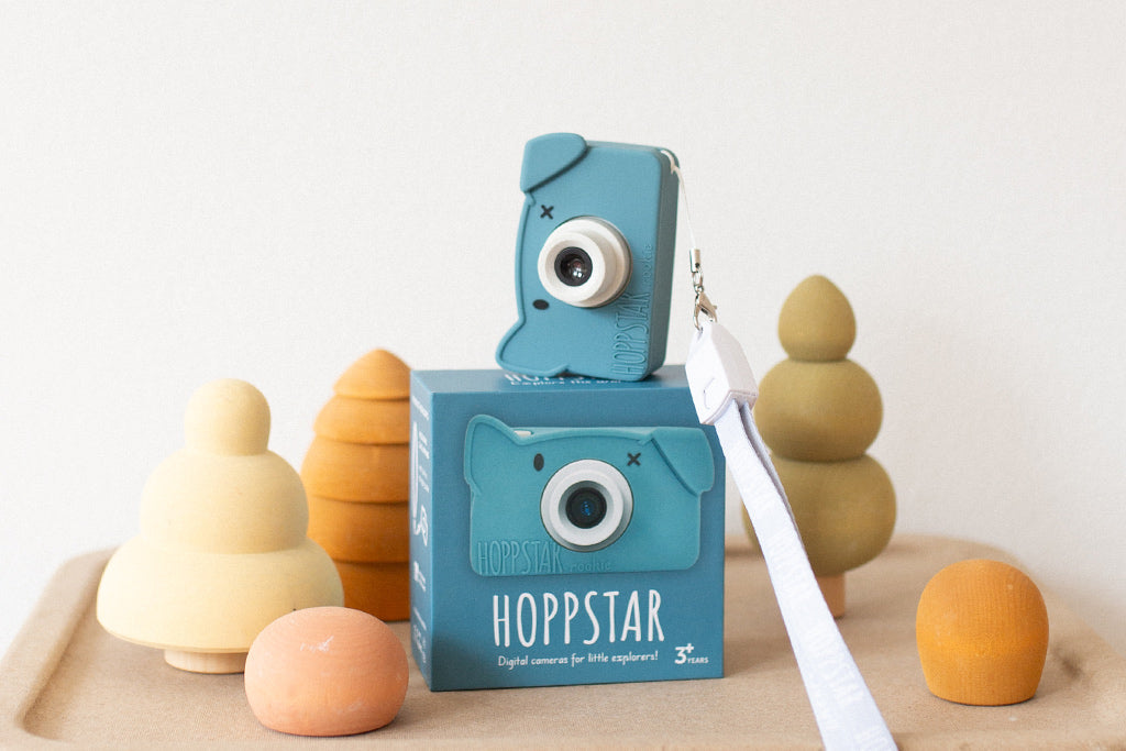 Hoppstar - Macchina fotografica Rookie - Cane Blu - 3 anni