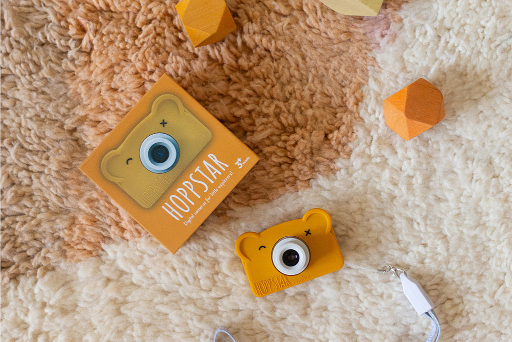 Hoppstar - Macchina fotografica Rookie - Orso Miele - 3 anni