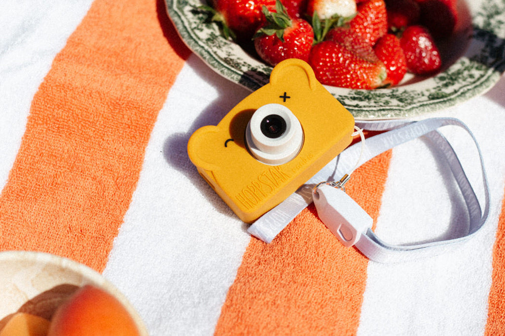 Hoppstar - Macchina fotografica Rookie - Orso Miele - 3 anni