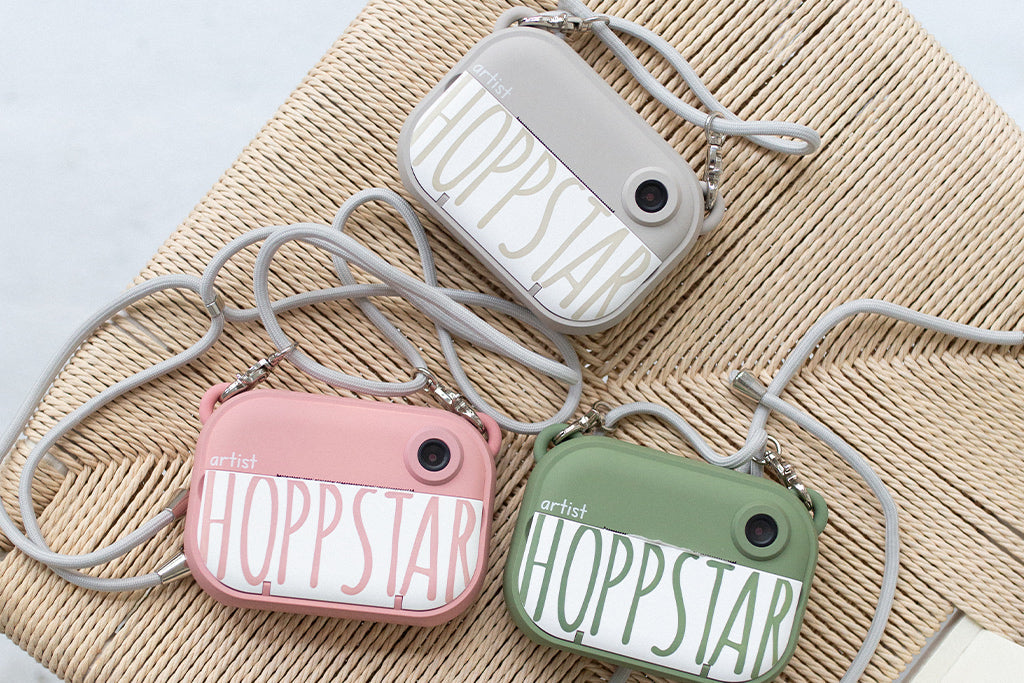 Hoppstar - Macchina fotografica Artist - Grigio - Stampa istantanea