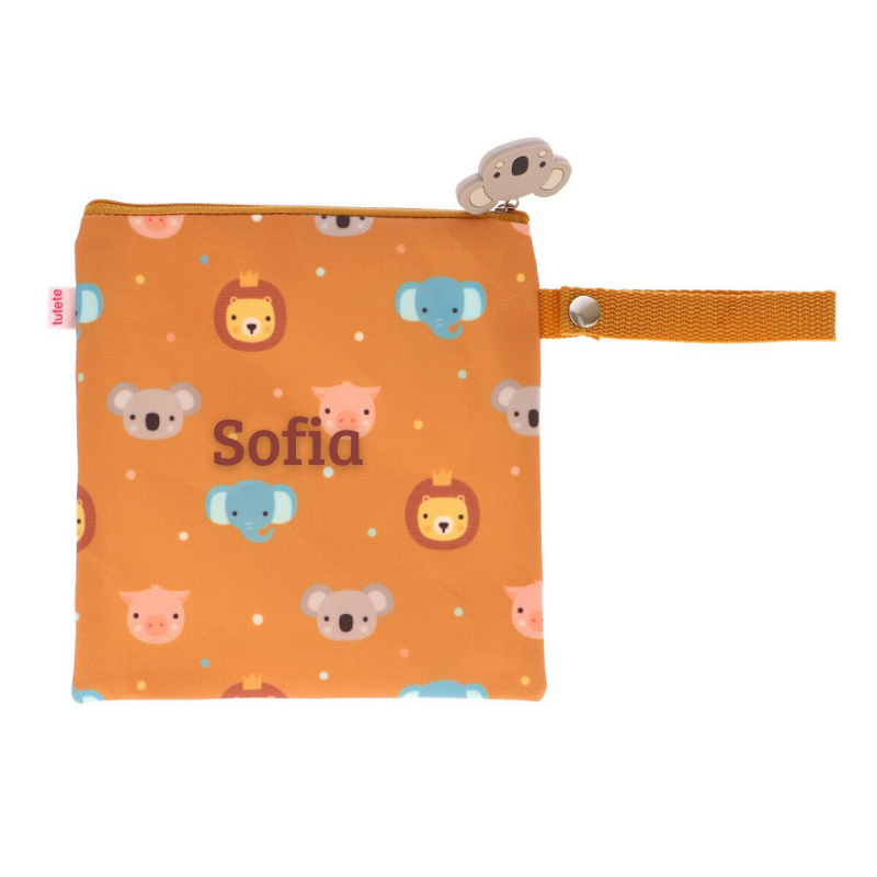 Tutete - Busta Panino Personalizzabile Savana - RPET Riciclato e BPA Free