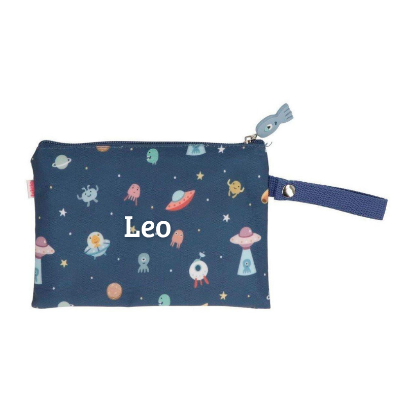 Tutete - Busta Panino Personalizzabile Ufo - RPET Riciclato e BPA Free