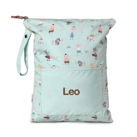 Tutete - Sacchetta impermeabile con gancio - Tre Porcellini