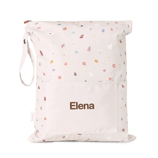 Tutete - Sacchetta impermeabile con gancio - Natura Geometrica