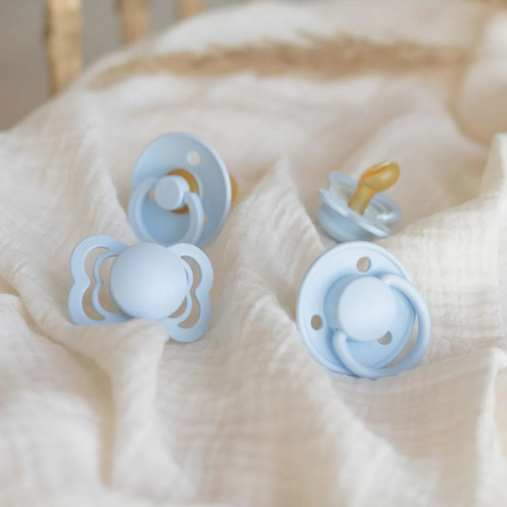 Bibs - 4-pack Ciuccio TRY-IT (0+) - Baby Blue