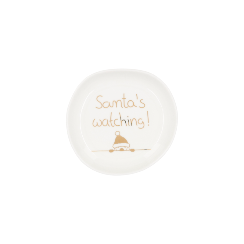 Räder - Ciotola svuotatasche in porcellana - Santa's watching 10,5x2cm