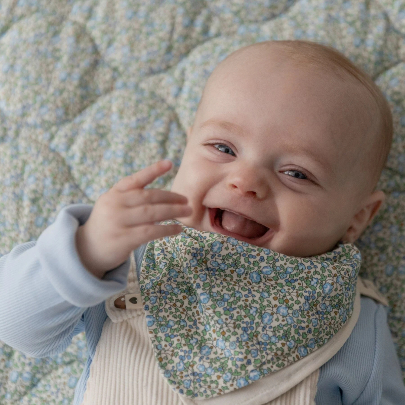 BIBS - Bavaglio a bandana - Liberty - Ivory - Avorio