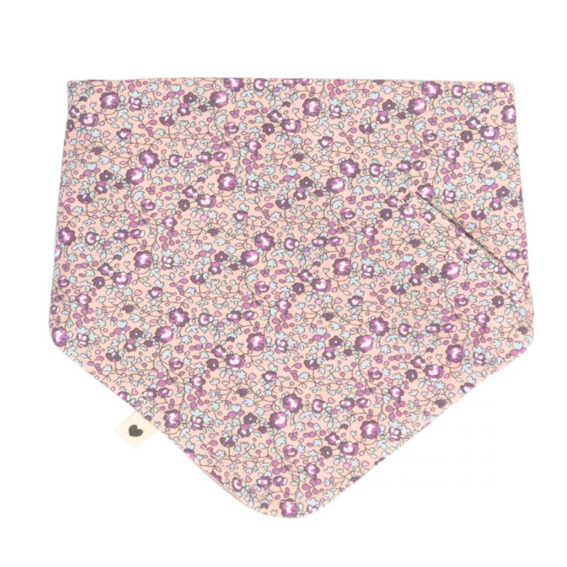 BIBS - Bavaglio a bandana - Liberty - Blush - Rosa