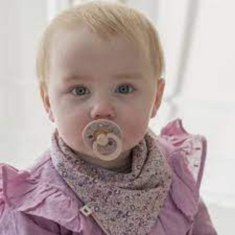 BIBS - Bavaglio a bandana - Liberty - Blush - Rosa