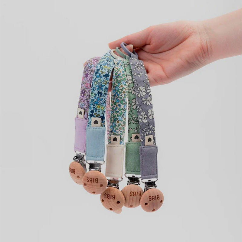 BIBS - Clip portaciuccio - Liberty - Sage - Salvia