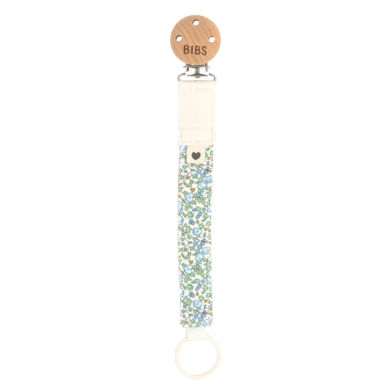 BIBS - Clip portaciuccio - Liberty - Ivory - Avorio