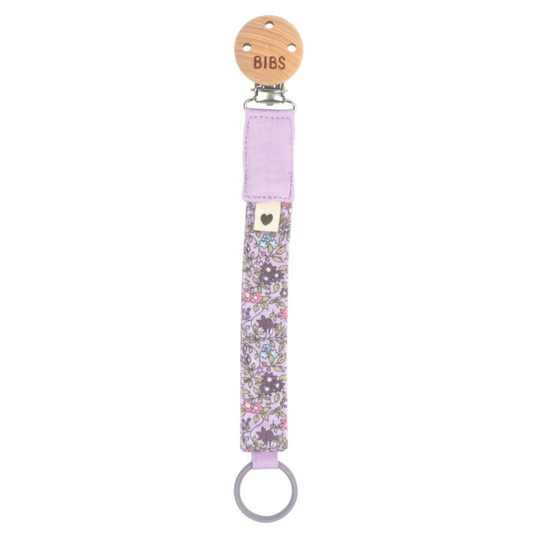 BIBS - Clip portaciuccio - Liberty - Violet Sky - Viola