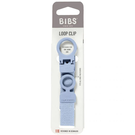 BIBS - Portaciuccio Clip Loop - Dusty blue