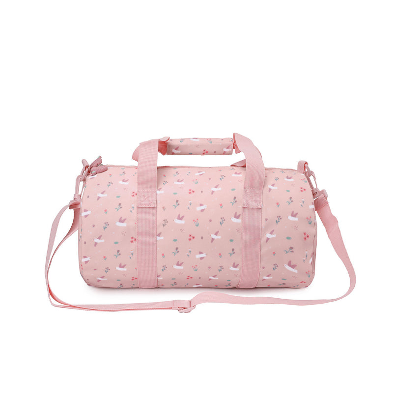 Tutete - Borsone sportivo cerato - Uccellini Rosa