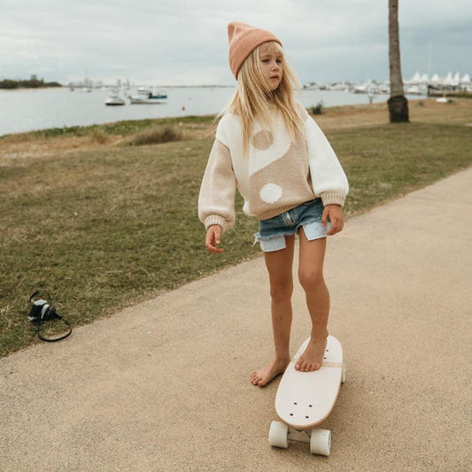 Banwood - Skateboard - Rosa
