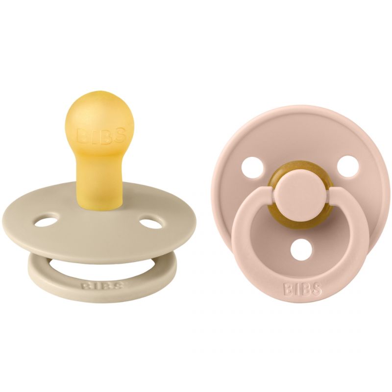 Bibs - 2-pack Ciuccio COLOUR (0+) - Vari colori