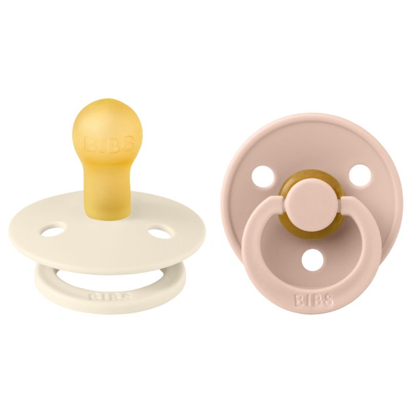 Bibs - 2-pack Ciuccio COLOUR (0+) - Vari colori