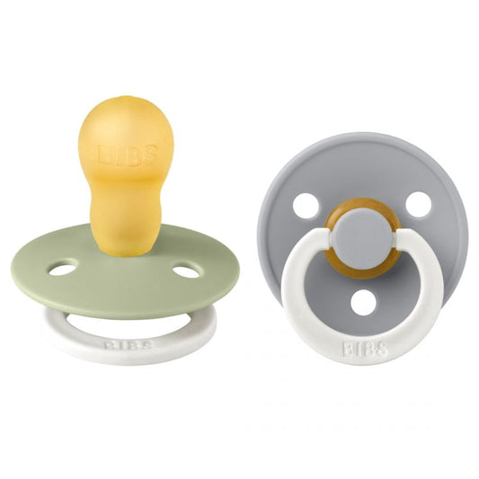 Bibs - 2-pack Ciuccio COLOUR GLOW Night (6+) - Vari colori