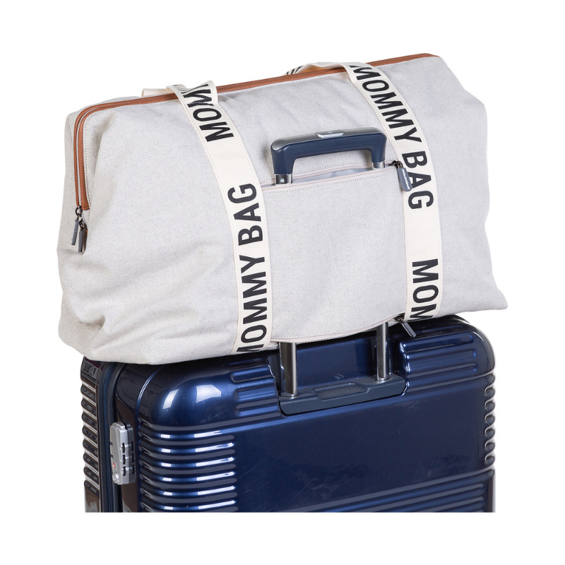 Signature - Borsone con materassino per cambio - Mommy Bag - Grigio chiaro