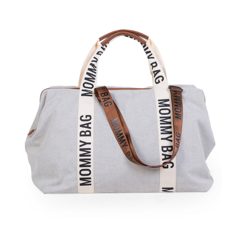 Signature - Borsone con materassino per cambio - Mommy Bag - Grigio chiaro