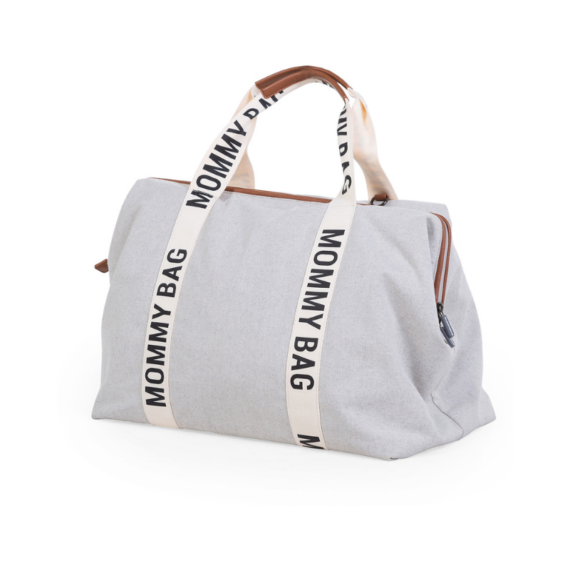 Signature - Borsone con materassino per cambio - Mommy Bag - Grigio chiaro