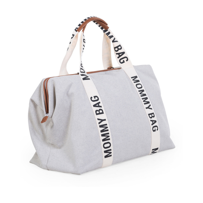 Signature - Borsone con materassino per cambio - Mommy Bag - Grigio chiaro